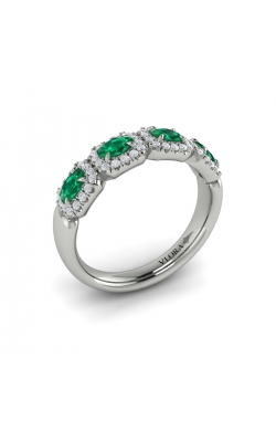 Vlora Adella Diamond and Emerald Statement Fashion Ring VR60784E-14WG product image