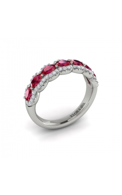 Vlora Adella Diamond and Ruby Statement Fashion Ring VR60985R-14WG product image