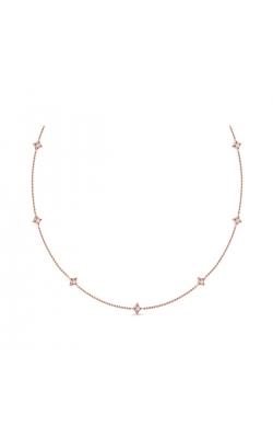 Vlora Adella Reversible White And Enamel Multi Vlora Star Necklace VN60228-14RG product image