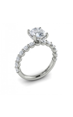 Vlora Classic Engagement Ring VSC20084-OV15-14WG product image
