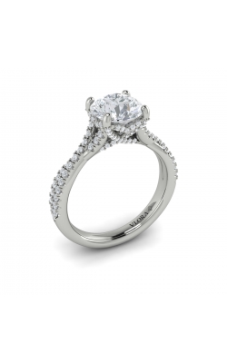 Vlora Classic Engagement Ring VSC20106-RD15-14WG product image