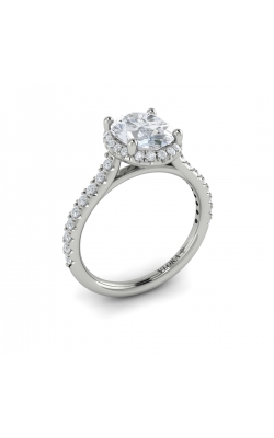 Vlora Halo Engagement Ring VSC20323-OV20-14WG product image