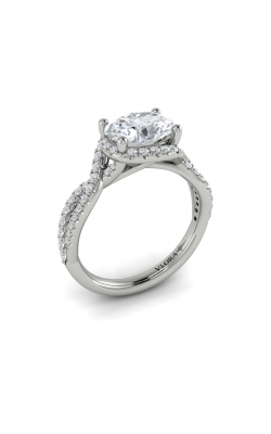 Vlora Classic Engagement Ring VSC20288-OV15-14WG product image
