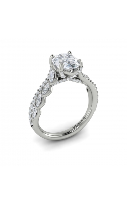 Vlora Classic Engagement Ring VSC20309-OV15-14WG product image