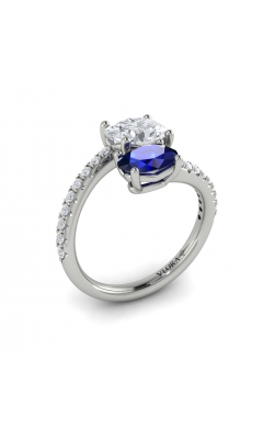Vlora Two Stone Engagement Ring VSD20235S-14WG product image