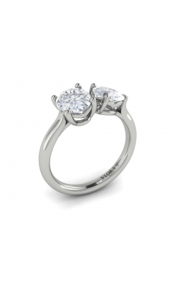 Vlora Two Stone Engagement Ring VSD20237-14WG product image
