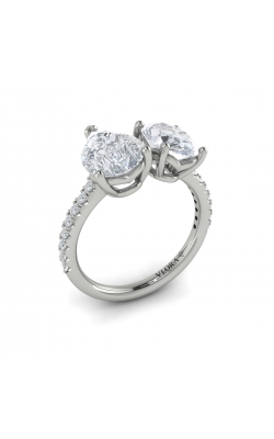 Vlora Two Stone Engagement Ring VSD20238-14WG product image