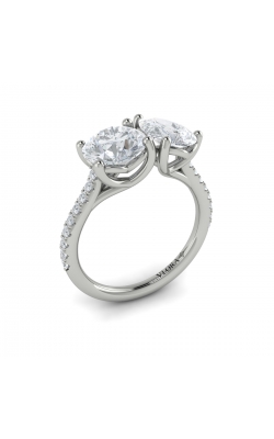 Vlora Two Stone Engagement Ring VSD20239-14WG product image