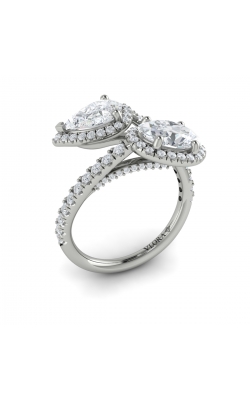 Vlora Two Stone Engagement Ring VSD20241-14WG product image