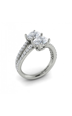 Vlora Two Stone Engagement Ring VSD20245-14WG product image