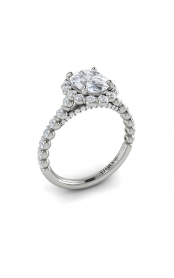 Vlora Halo Engagement Ring VSH20059-OV15-14WG product image