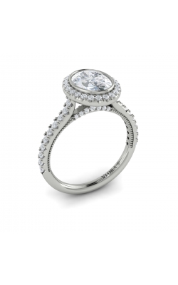 Vlora Halo Engagement Ring VSH20154-OV15-14WG product image