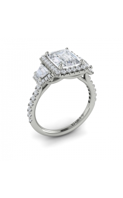 Vlora Three Stone Engagement Ring VST20025-EC20-14WG product image