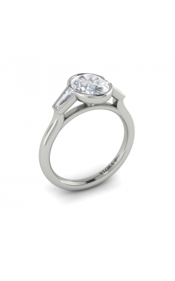 Vlora Three Stone Engagement Ring VST20279-OV15-14WG product image