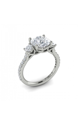 Vlora Three Stone Engagement Ring VST20371-RD20-14WG product image