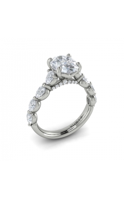 Vlora Classic Engagement Ring VSC20328-OV20-14WG product image