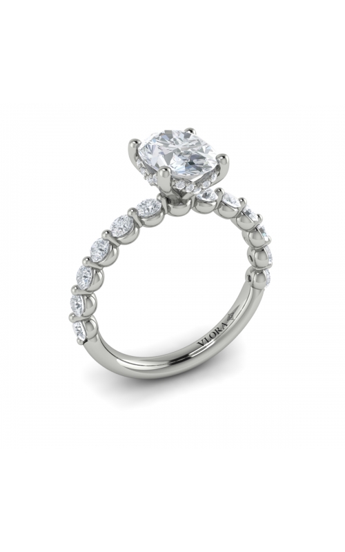 Vlora Classic Engagement Ring VSC20084-OV15-14WGproduct image