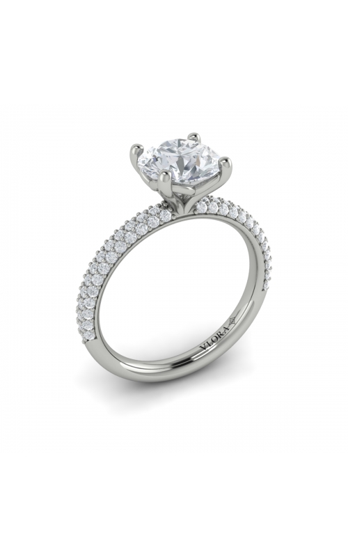 Vlora Classic Engagement Ring VSC20097-RD15-14WGproduct image