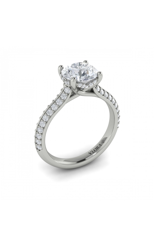 Vlora Classic Engagement Ring VSC20098-RD15-14WGproduct image