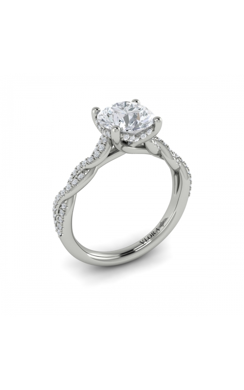Vlora Classic Engagement Ring VSC20104-RD15-14WGproduct image