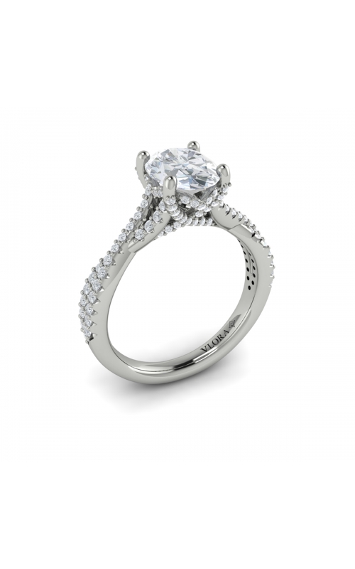 Vlora Classic Engagement Ring VSC20107-OV15-14WGproduct image