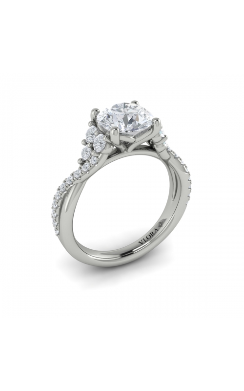Vlora Classic Engagement Ring VSC20129-RD15-14WGproduct image