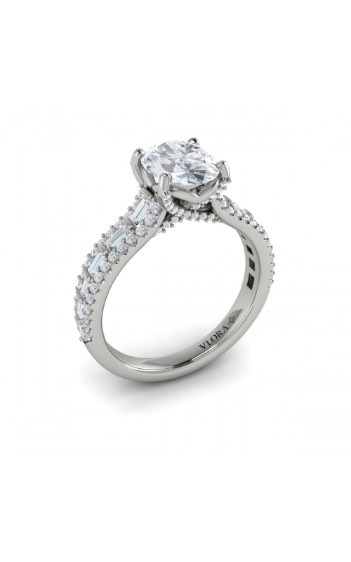 Vlora Classic Engagement Ring VSC20156-OV15-14WG