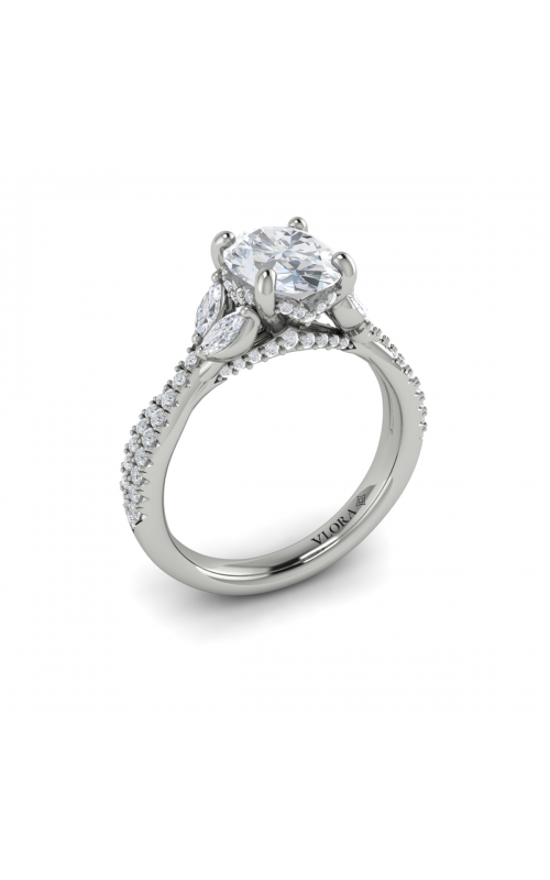 Vlora Classic Engagement Ring VSC20161-OV15-14WGproduct image