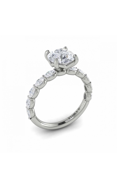 Vlora Classic Engagement Ring VSC20169-RD15-14WGproduct image