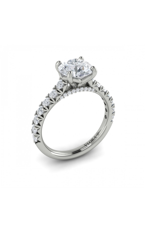 Vlora Classic Engagement Ring VSC20189-RD15-14WGproduct image