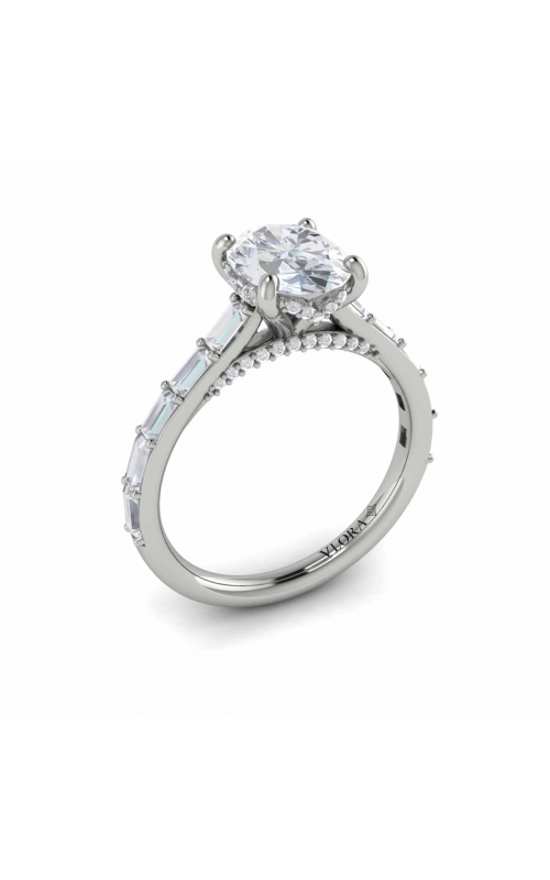 Vlora Classic Engagement Ring VSC20194-OV15-14WGproduct image