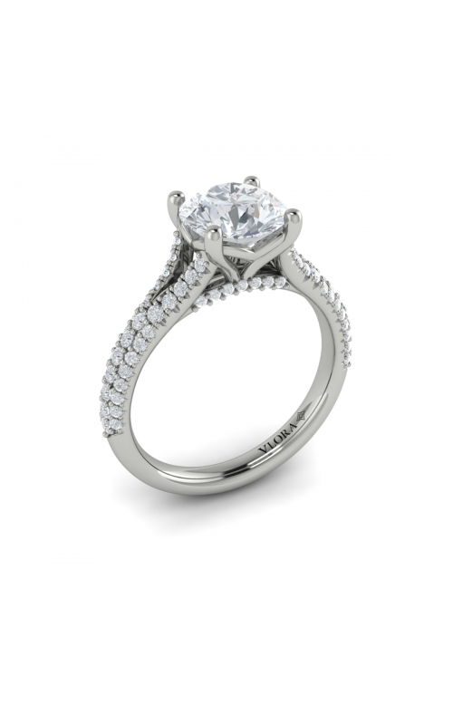 Vlora Classic Engagement Ring VSC20199-RD15-14WGproduct image