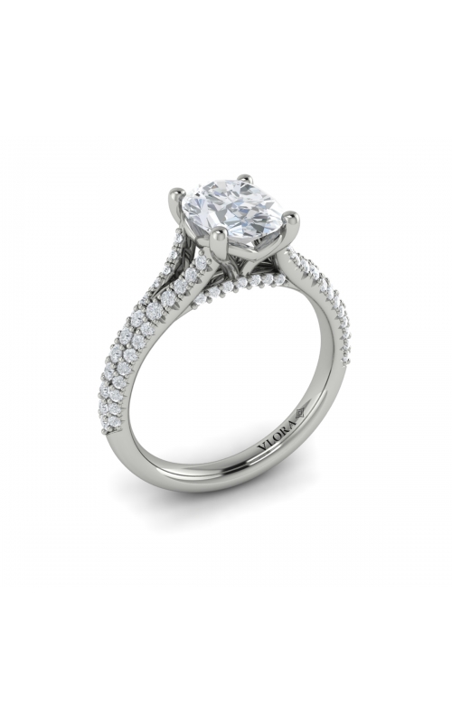 Vlora Classic Engagement Ring VSC20206-OV15-14WGproduct image