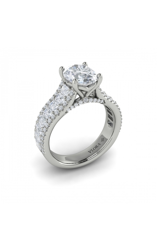 Vlora Classic Engagement Ring VSC20295-OV20-14WGproduct image