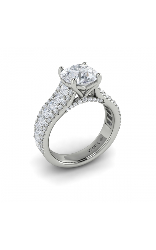 Vlora Classic Engagement Ring VSC20295-RD20-14WGproduct image