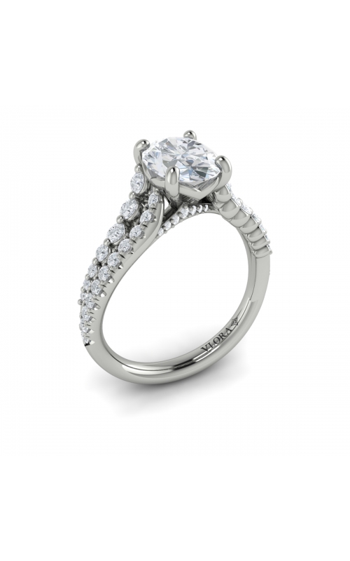 Vlora Classic Engagement Ring VSC20307-OV15-14WGproduct image