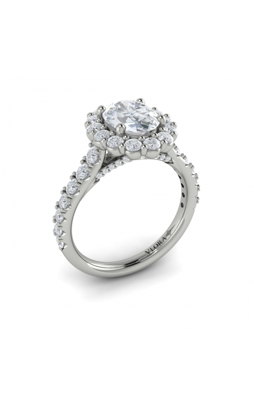 Vlora Halo Engagement Ring VSH20054-OV15-14WGproduct image
