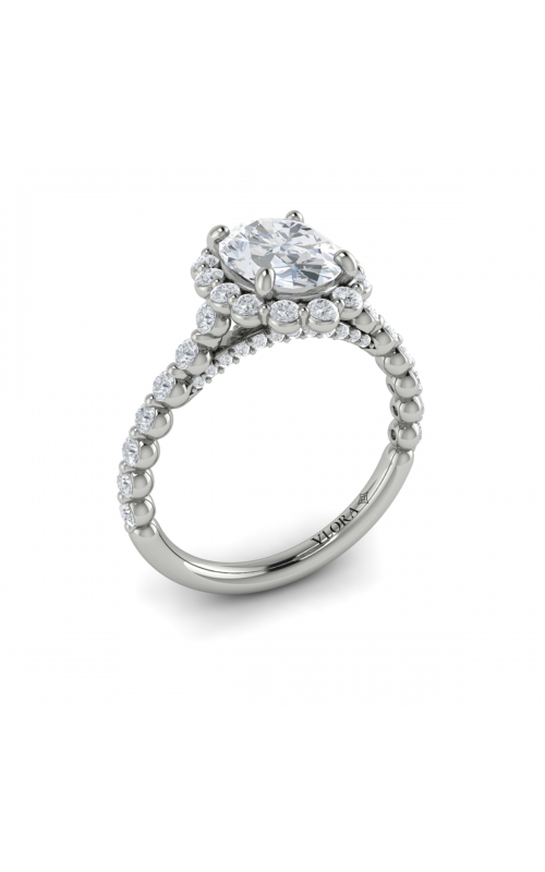 Vlora Halo Engagement Ring VSH20059-OV15-14WGproduct image