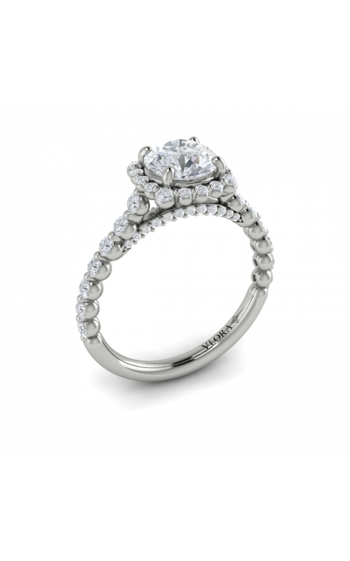Vlora Halo Engagement Ring VSH20060-RD10-14WGproduct image