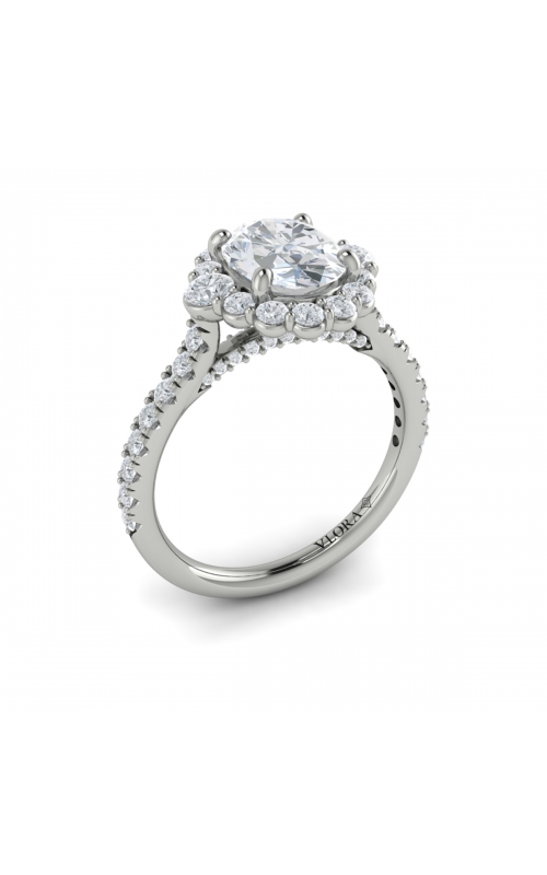 Vlora Halo Engagement Ring VSH20174-OV15-14WGproduct image
