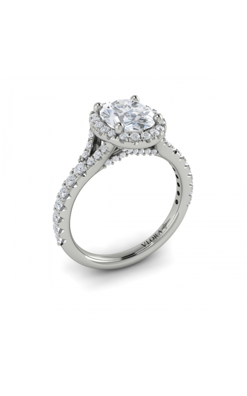 Vlora Halo Engagement Ring VSH20205-OV15-14WGproduct image