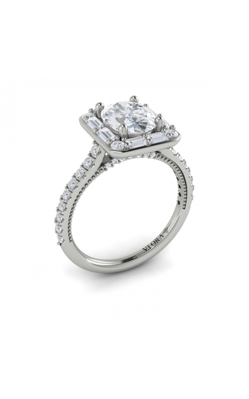 Vlora Halo Engagement Ring VSH20292-OV15-14WGproduct image