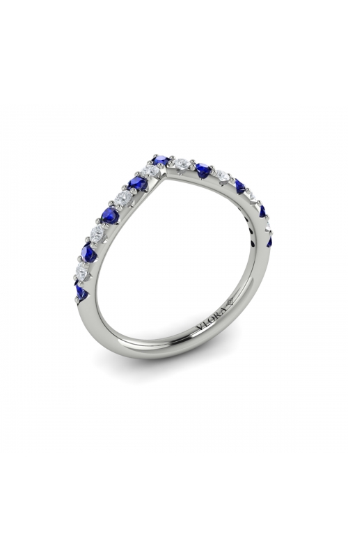 Vlora Colored Wedding Band VW62004S-14WGproduct image