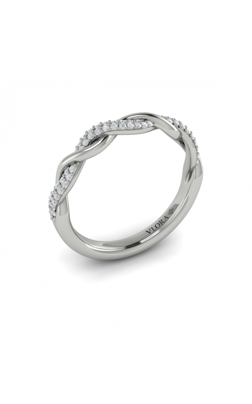 Vlora Stackable Wedding Band VW51018 -14WGproduct image