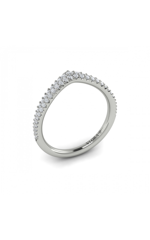 Vlora Contour Wedding Band VW50986-14WGproduct image