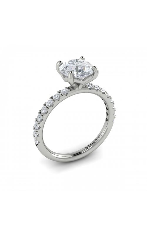Vlora Classic Engagement Ring VSC20035-RD15-18WG