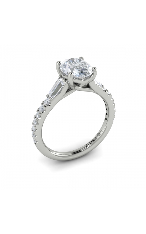 Vlora Classic Engagement Ring VSC20094-OV15-18WG