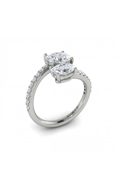 Vlora Two Stone Engagement Ring VSD20235-18WG