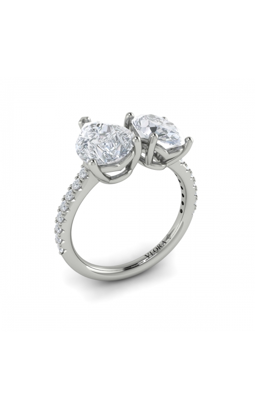 Vlora Two Stone Engagement Ring VSD20238-18WG