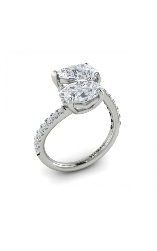 Vlora Two Stone Engagement Ring VSD20243-18WG